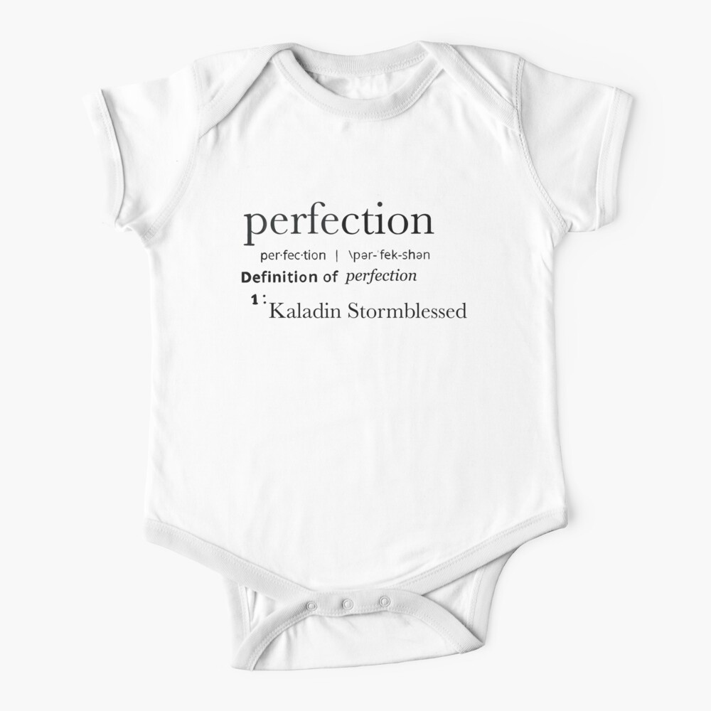 Perfection: Kaladin Baby One-Piece