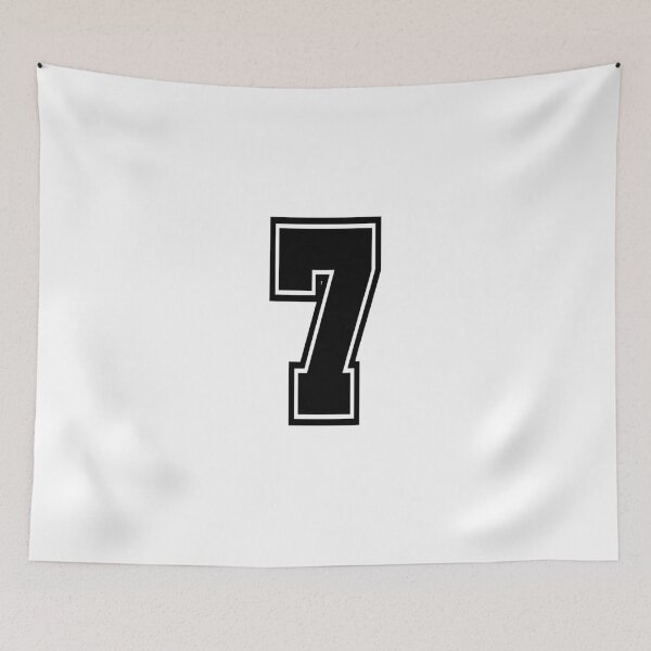 Item preview, 7 number college designed and sold by GeogDesigns.