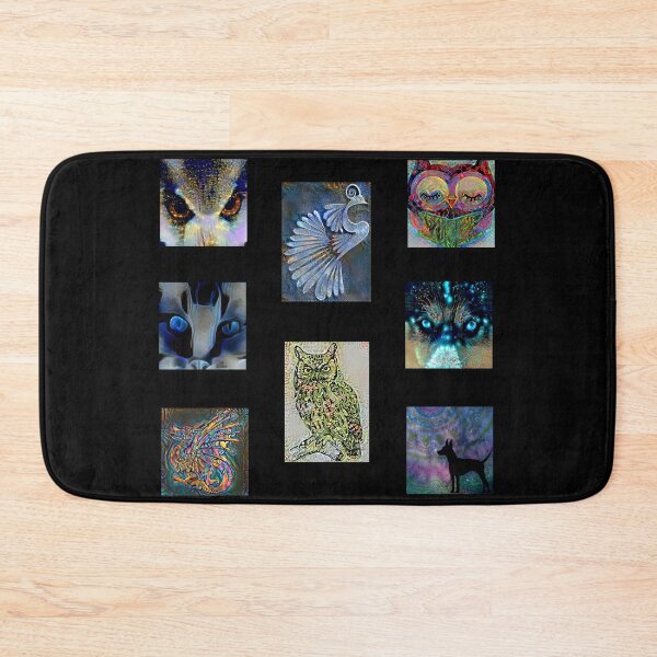 Item preview, Animal Art Stickers - 8 Stickers for the Price of 1 designed and sold by ittybittyowl.