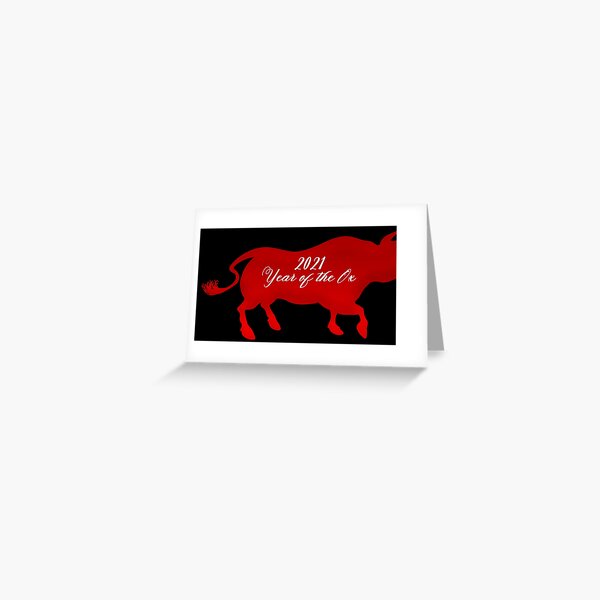 Item preview, Year of the OX 2021 Chinese New Year designed and sold by sgmydesigns.
