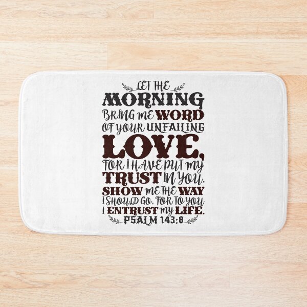 Item preview, Psalm 143:8 designed and sold by plushism.