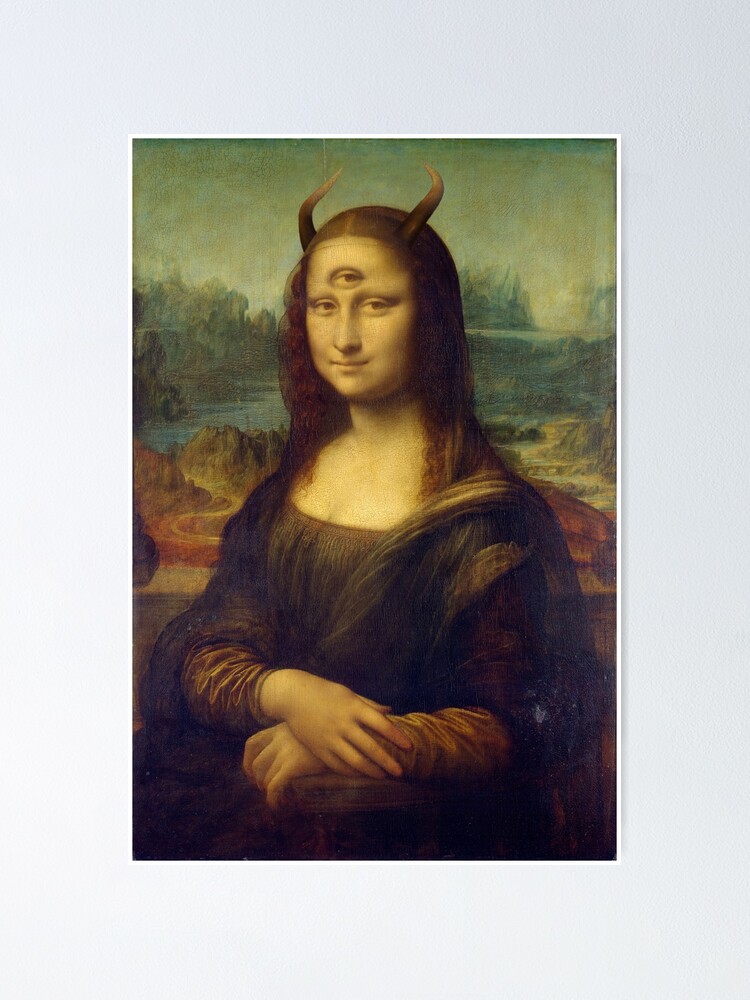 monalisa painting devil