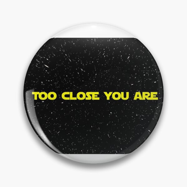 Artikelvorschau, You're too close mask entworfen und verkauft von Artworkbydizzy.