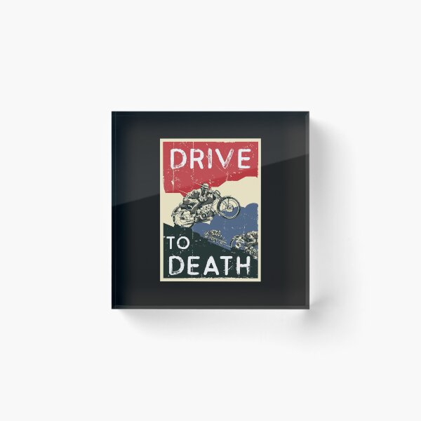 Aperçu de l'œuvre conduire à la mort // RIDE créée et vendue par MedKac.