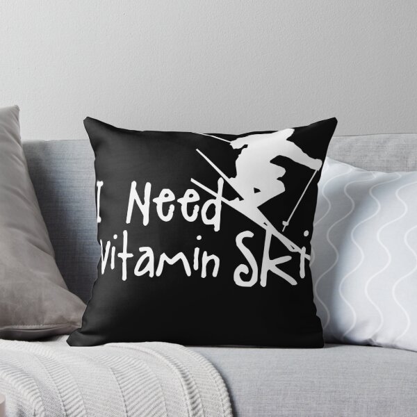 Item preview, I need vitamin ski skiing winter sports gift designed and sold by PlatonisDesign.