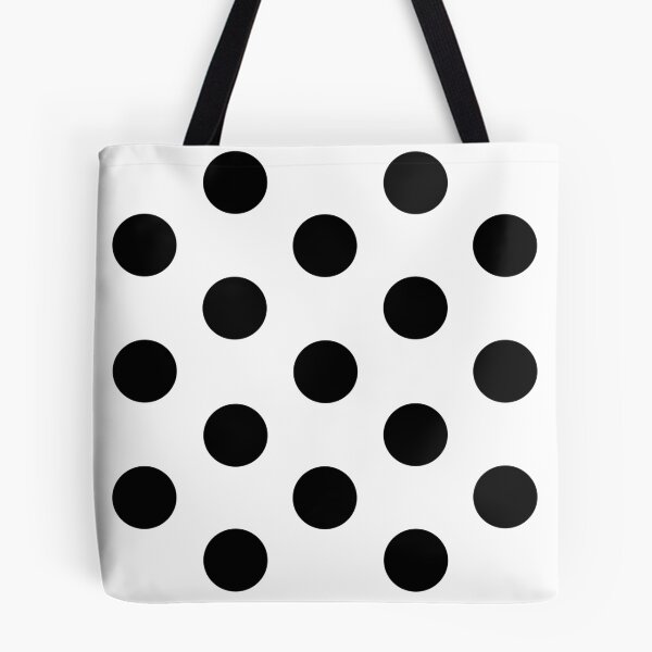 Item preview, Large BLACK & WHITE POLKA DOTS designed and sold by RachelMacht.