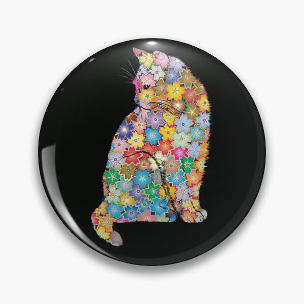 Item preview, colorful cat designed and sold by sam visual.