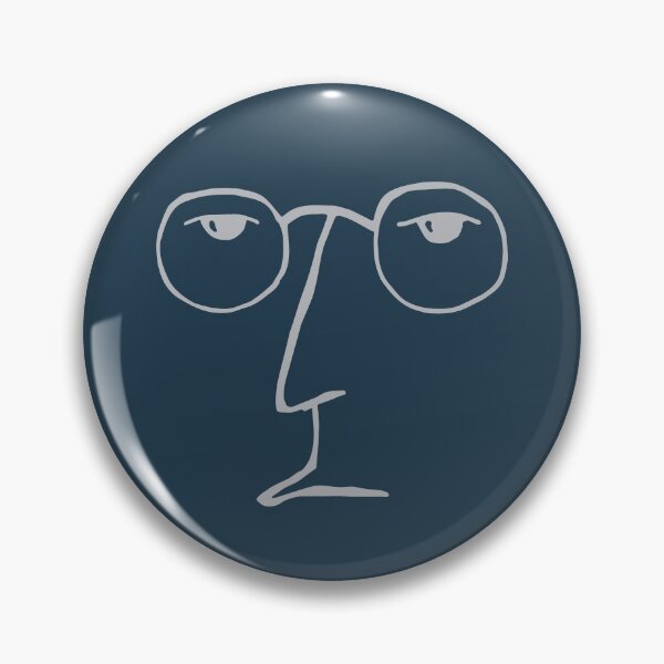 Item preview, Caricature Of Man's Face With Glasses designed and sold by Anzarr.