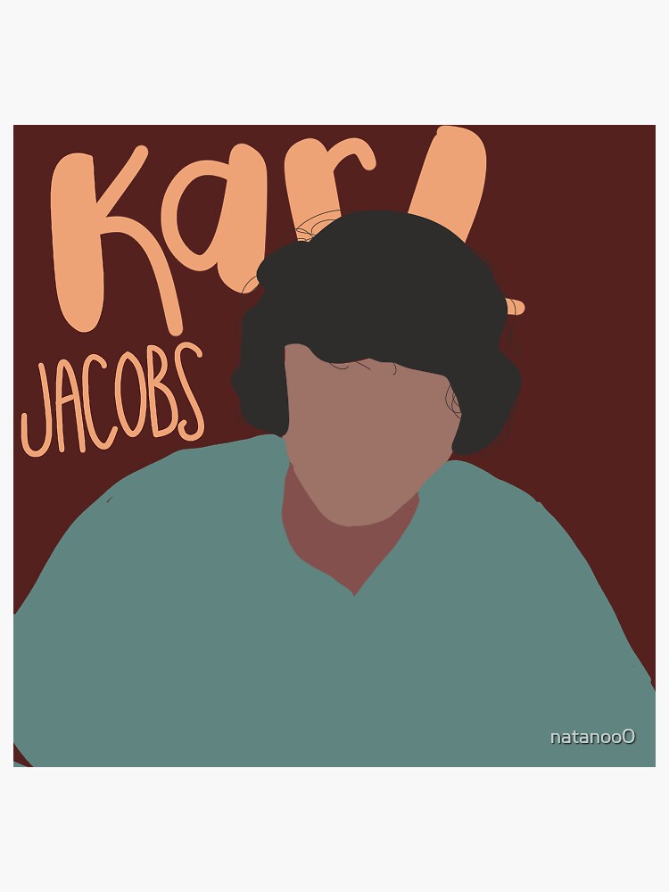 "Karl Jacobs " Sticker by natanoo0 | Redbubble