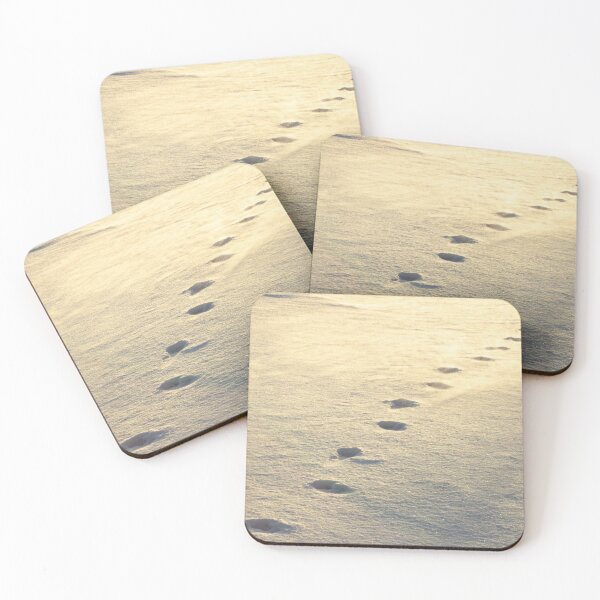 Item preview, Footprints In The Windswept Snow designed and sold by stephenralph.