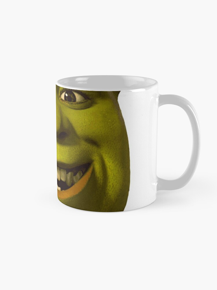 Shrek Figural Great Green Face Ogre Ceramic Coffee Mug Cup