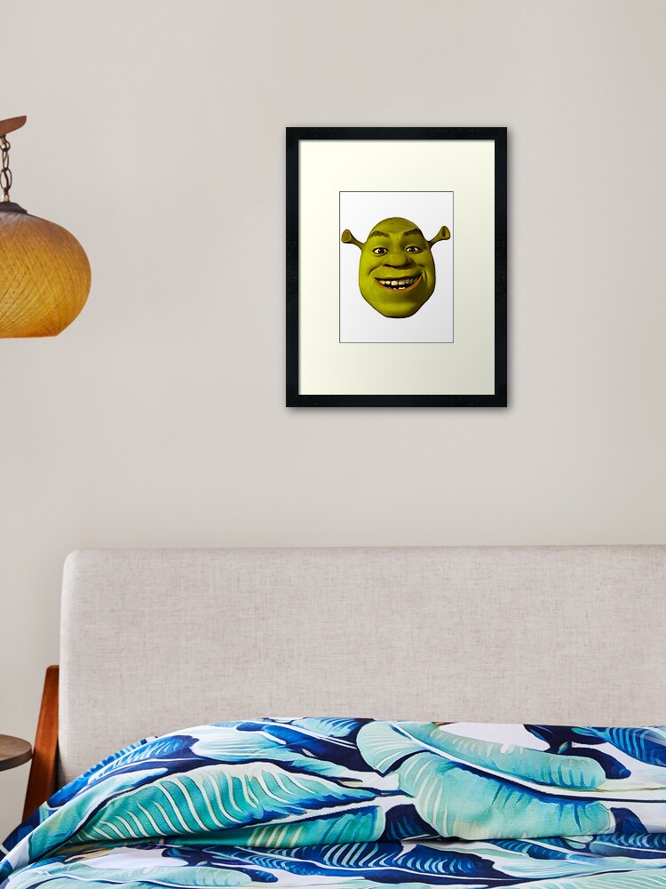 Shrek Face Meme Art Print for Sale by mylifeasgaia