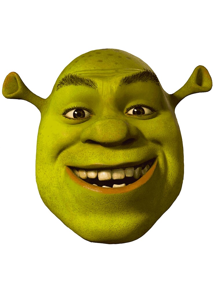 Shrek Face Meme Art Print for Sale by mylifeasgaia