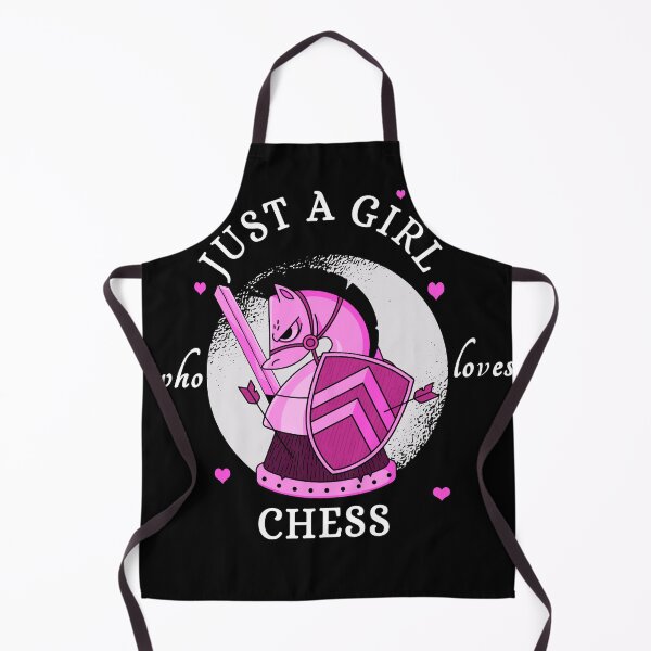 Item preview, Just A Girl Who Loves Chess designed and sold by sketchypages.