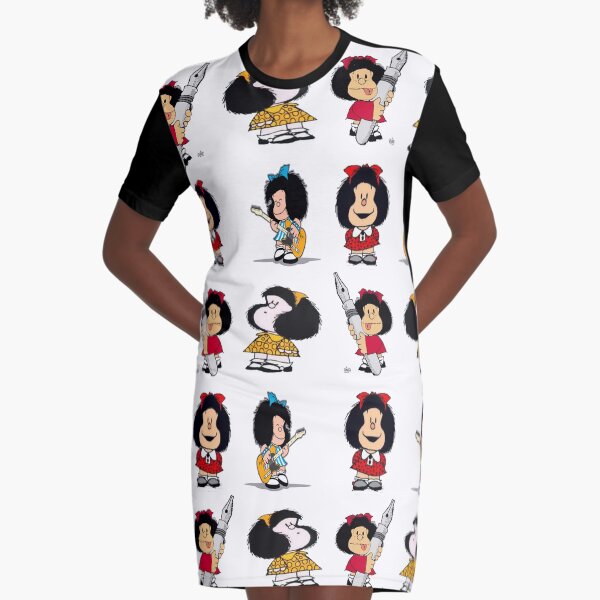 Patrón de Mafalda Vestido camiseta