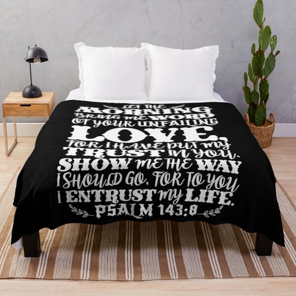 Item preview, Psalm 143:8 designed and sold by plushism.
