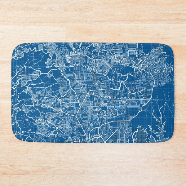 Item preview, Caloocan City Map of the Philippines - Blueprint designed and sold by deMAP.