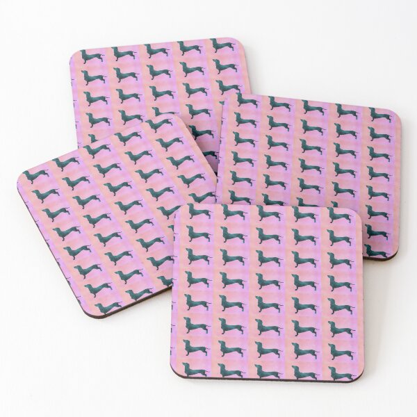Item preview, Sausage Dog Pattern designed and sold by Colzo Art.