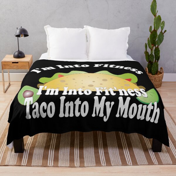 Item preview, Me gusta el fitness - Me gusta el fitness Taco en el diseño de mi boca designed and sold by Paula Helit.