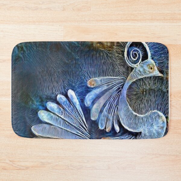 Item preview, Mythical Blue Bird of Happiness - Fancy Feathers designed and sold by ittybittyowl.
