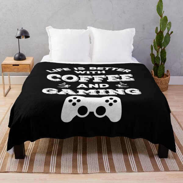 Item preview, Life is Better With Coffee And Gaming designed and sold by ohmier.