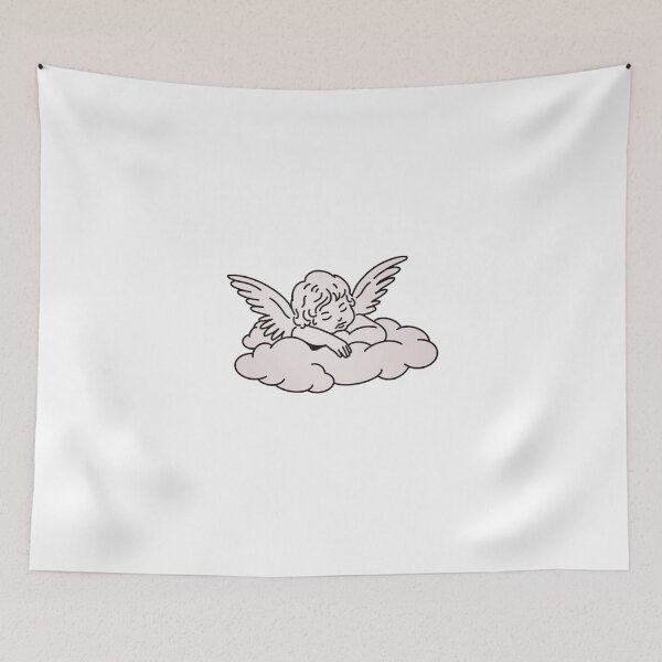 Item preview, Bebé ángel durmiendo en la nube designed and sold by Sticker Store.