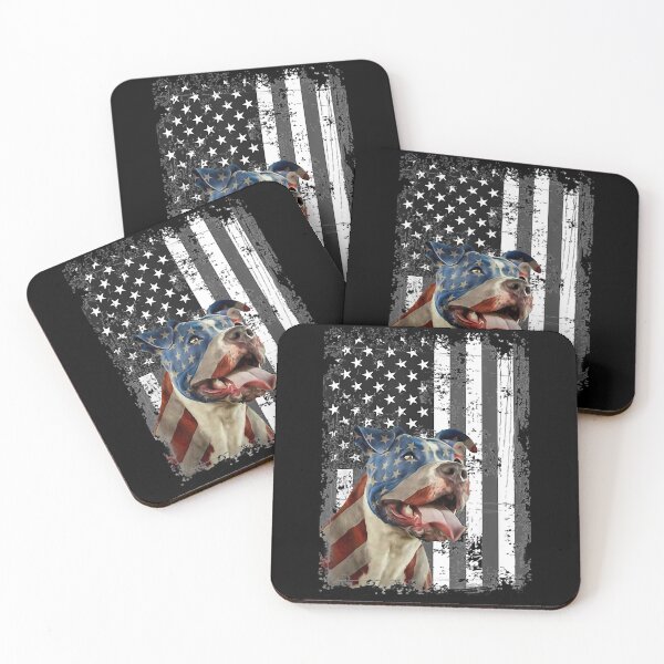 Item preview, Pitbull Flag america American flag pitbull dogs USA Pitbull designed and sold by EmilyPippin.