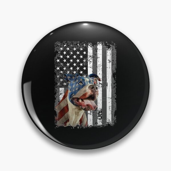 Item preview, Pitbull Flag america American flag pitbull dogs USA Pitbull designed and sold by EmilyPippin.