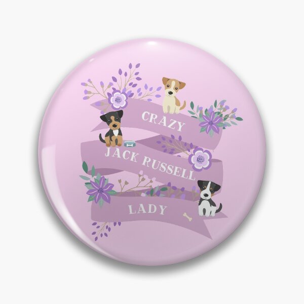 Item preview, Cute Crazy Jack Russell Lady designed and sold by NovisPets.