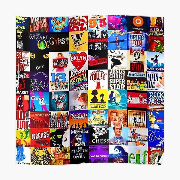 Playbill Wall Art Redbubble Playbill Wall Art Redbubble