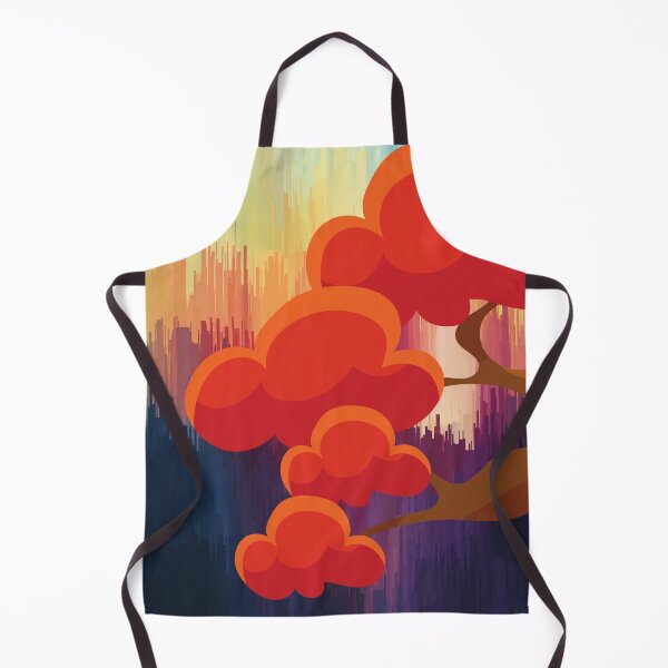 Item preview,  Japandi Aesthetic. Colorful Abstract Red Tree Aesthetic Japanese Art designed and sold by wodra.