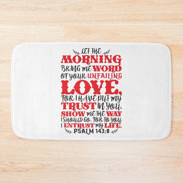 Item preview, Psalm 143:8 designed and sold by plushism.