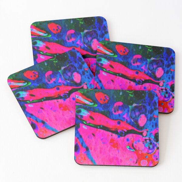 Item preview, Bright Colorful Abstract Print Pebbles Shapes designed and sold by Mary Riley.