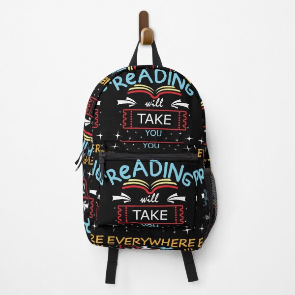 Item preview, Reading will take you everywhere | Reading is my favorite sport | Reading mode on designed and sold by Rokay Arts.