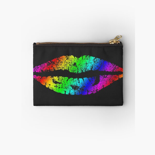 Item preview, Distressed Retro Mardi Gras Lips Casual Style designed and sold by Zavola.