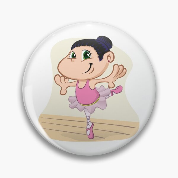 Item preview, Illustration represents child caucasian girl bathing ballet. Ideal for dance and institutional newsletters designed and sold by LucianoCosmo.