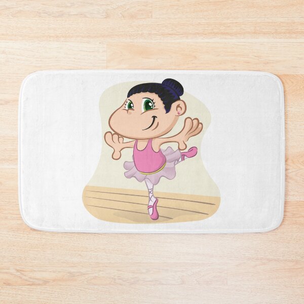 Item preview, Illustration represents child caucasian girl bathing ballet. Ideal for dance and institutional newsletters designed and sold by LucianoCosmo.