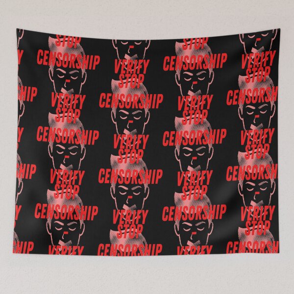 Item preview, Stop censorship designed and sold by rixRIXrix.