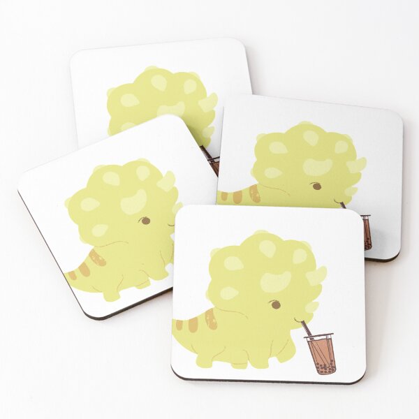 Item preview, boba dinosaur designed and sold by JocelynCrafts.
