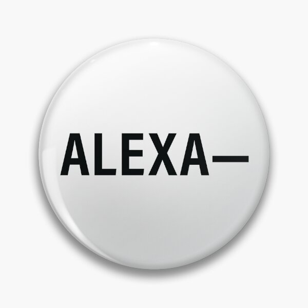 Item preview, Alexa— Typographic print in white and black designed and sold by House of Haha.