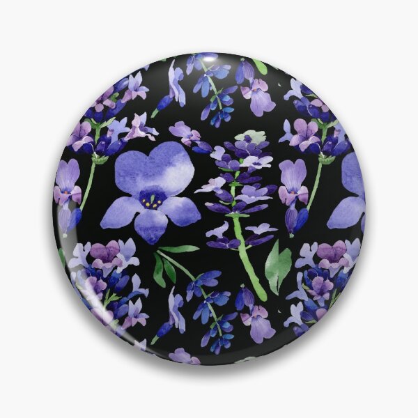 Item preview, Watercolor Lavender Flowers Pattern designed and sold by virilamissa.