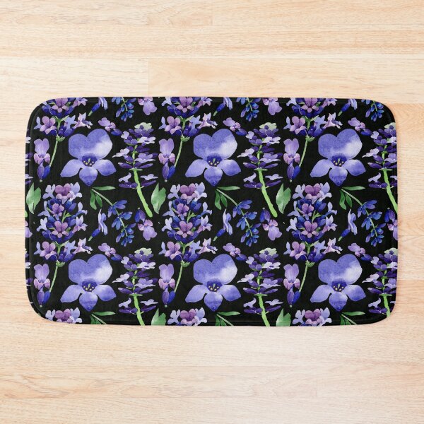Item preview, Watercolor Lavender Flowers Pattern designed and sold by virilamissa.