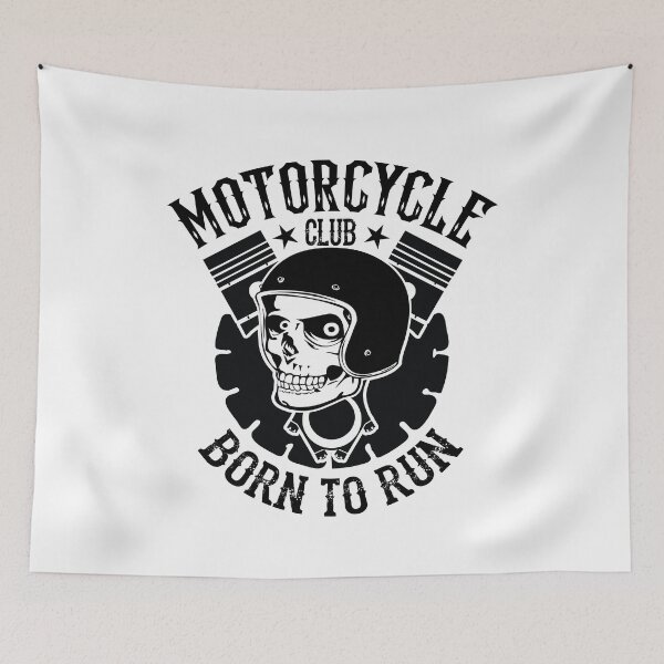 Item preview, motorcycle club born to run designed and sold by JaMatt1983.