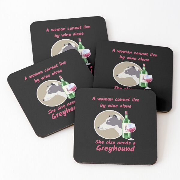 Item preview,  Humorous Greyhound and Wine designed and sold by onepony.