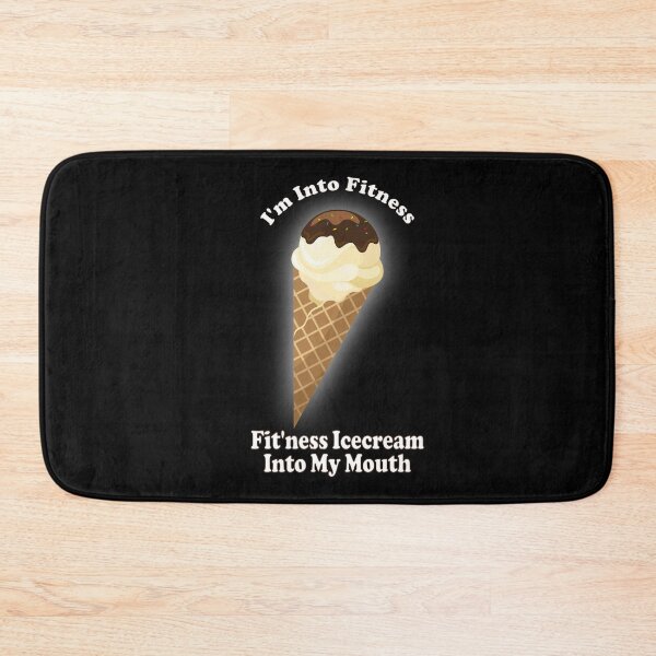 Item preview, I'm into Fitness - Fitness Ice cream Into My Mouth Design chocolate designed and sold by Paula Helit.
