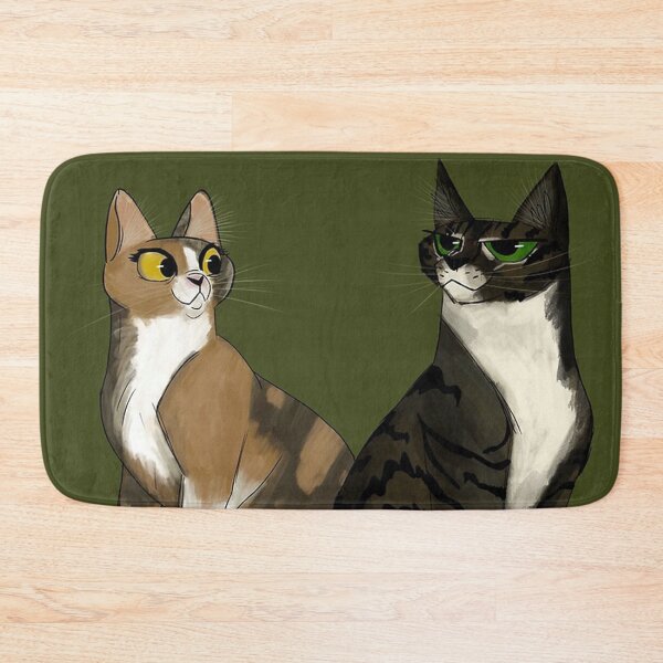 Item preview, Meong and Miong-Two Cute Cats designed and sold by calliednickolsc.