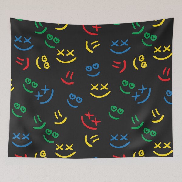Item preview, Smiley Face Pattern designed and sold by Donné Snijders.