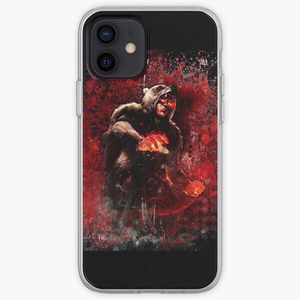 Path of exile Red Bear / Udyr LoL iPhone Soft Case