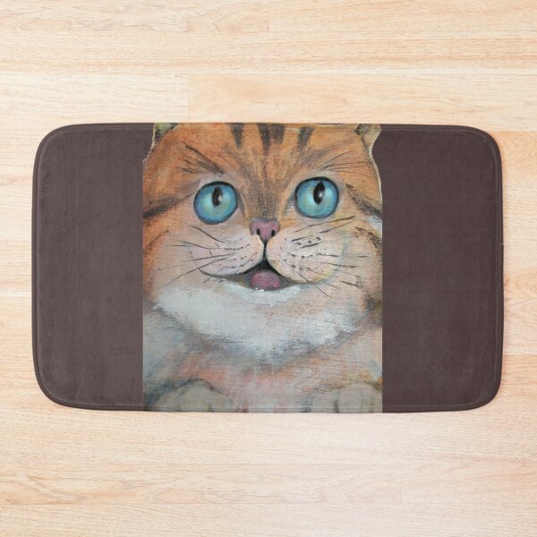 Item preview, Happy blue-eyed cat in a square designed and sold by anacart.