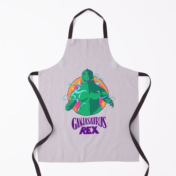 Item preview, Ganjasaurus Rex in colour! Vaporwave 80s sparkle design! designed and sold by elflovesyou.
